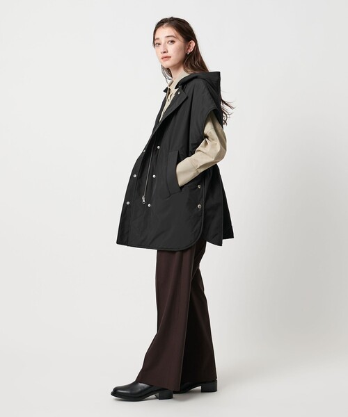 セール】＜TICCA＞キルティング リバーシブル ポンチョ コート