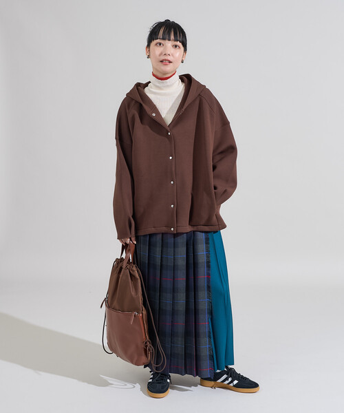 セール】ダンボール スナップボタン フードパーカー（パーカー