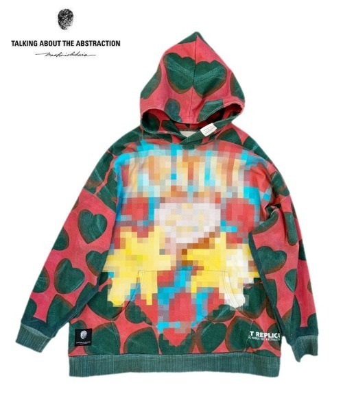 TALKING ABOUT THE ABSTRACTION（トーキング　アバウト　ジ　アブストラクション）の「【TALKING ABOUT THE ABSTRACTION】ART REPLICA PARKA / NRV [2526AW-PK-001]（パーカー・メンズ・マルチ・L/M）」の2枚目の写真