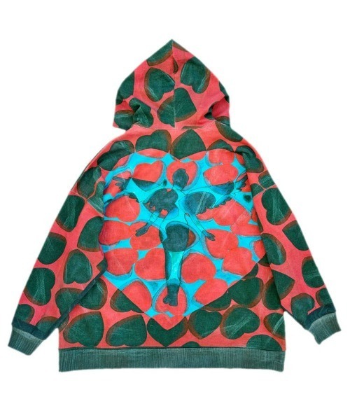 TALKING ABOUT THE ABSTRACTION（トーキング　アバウト　ジ　アブストラクション）の「【TALKING ABOUT THE ABSTRACTION】ART REPLICA PARKA / NRV [2526AW-PK-001]（パーカー・メンズ・マルチ・L/M）」の3枚目の写真