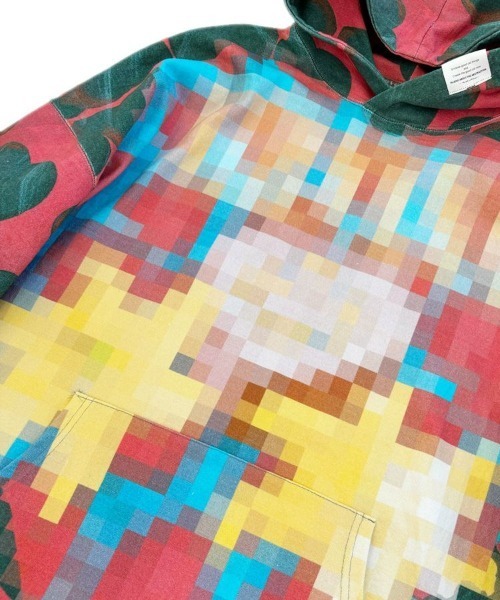 TALKING ABOUT THE ABSTRACTION（トーキング　アバウト　ジ　アブストラクション）の「【TALKING ABOUT THE ABSTRACTION】ART REPLICA PARKA / NRV [2526AW-PK-001]（パーカー・メンズ・マルチ・L/M）」の4枚目の写真