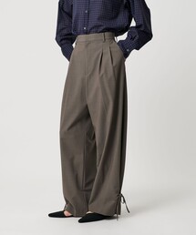 BEAUTY&YOUTH UNITED ARROWS | へムリボン パンツ ウォッシャブル(スラックス)