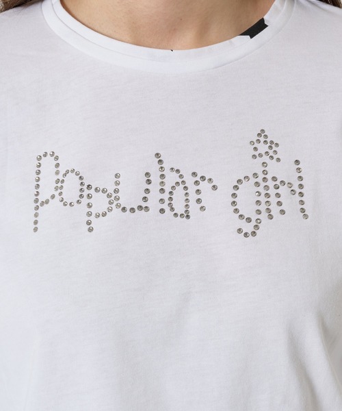 TINA：JOJUN（ティーナジョジュン）の「レイヤード デザイン ロンT TINA：JOJUN（Tシャツ/カットソー・レディース・ホワイト/ピンク・M）」の3枚目の写真