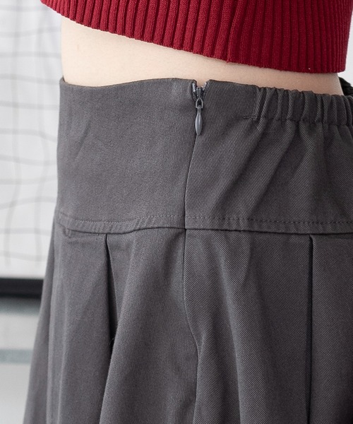 WEGO(ウィゴー)の「WEGO/ツイルプリーツミニスカパン(スカート・レディース・グレー/ブラック・FREE)」の11枚目の写真