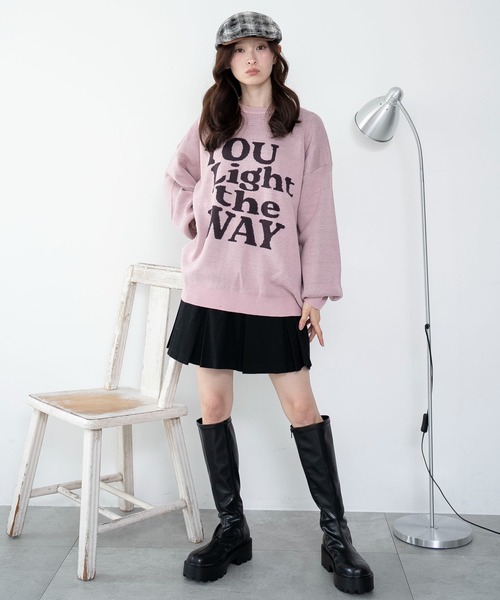 WEGO(ウィゴー)の「WEGO/ツイルプリーツミニスカパン(スカート・レディース・グレー/ブラック・FREE)」の6枚目の写真