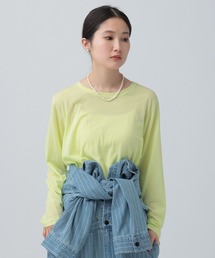 LEPSIM | シアーメランジ長袖T　582469(Tシャツ/カットソー)