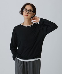 LEPSIM | シアーメランジ長袖T 582469(Tシャツ/カットソー)