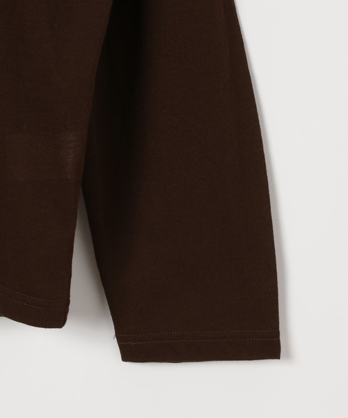 LEPSIM(レプシィム)の「シアーメランジ長袖T 582469(Tシャツ/カットソー・レディース・ブラウン/ピンク/オフホワイト/ブラック・FREE)」の11枚目の写真