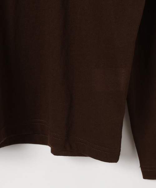 LEPSIM(レプシィム)の「シアーメランジ長袖T 582469(Tシャツ/カットソー・レディース・ブラウン/ピンク/オフホワイト/ブラック・FREE)」の12枚目の写真