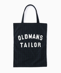 【R&D.M.Co/オールドマンズテイラー】OMT PRINT TOTE CHECK トートバッグ