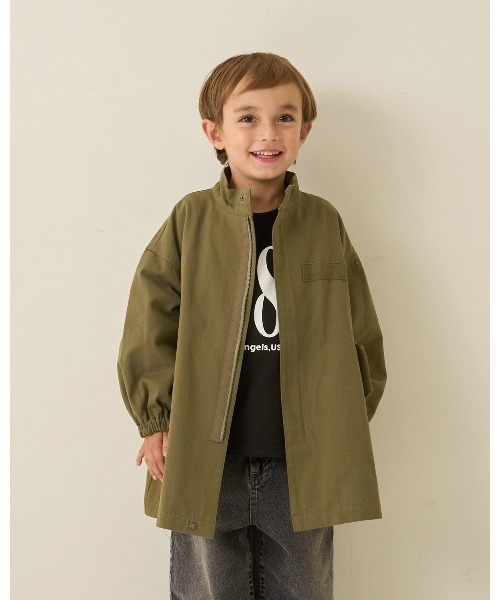 組み合わせ自由シリーズ】ミドル丈モッズコート（モッズコート