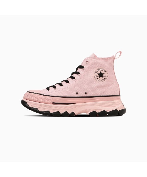 CONVERSE(コンバース)の「CONVERSE ALL STAR TREKWAVE BP HI(コンバース オールスター トレックウエーブ BP HI)(スニーカー・レディース・ピンク系/ブラック・23cm/23.5cm/24cm/22.5cm/24.5cm/25cm)」の13枚目の写真
