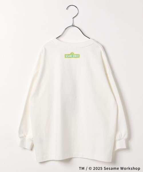 LEPSIM（レプシィム）の「【SESAME STREET／セサミストリート】【KIDS】プリントロンT　322216（Tシャツ/カットソー・キッズ・オフホワイト・140）」の3枚目の写真