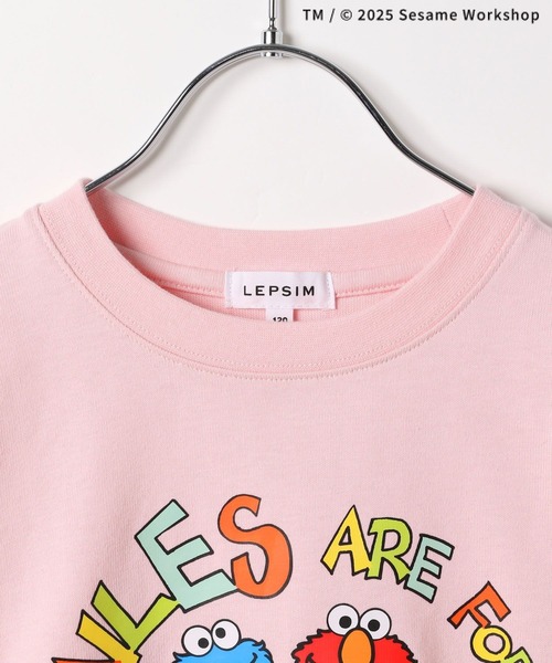 LEPSIM（レプシィム）の「【SESAME STREET／セサミストリート】【KIDS】プリントロンT　322216（Tシャツ/カットソー・キッズ・オフホワイト・140）」の6枚目の写真