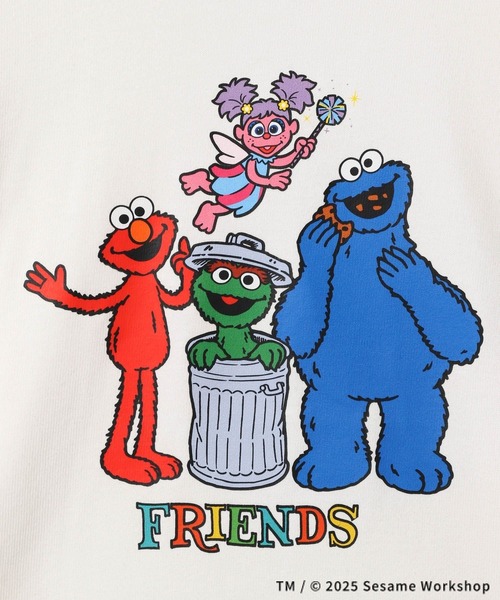 LEPSIM（レプシィム）の「【SESAME STREET／セサミストリート】【KIDS】プリントロンT　322216（Tシャツ/カットソー・キッズ・オフホワイト・140）」の10枚目の写真