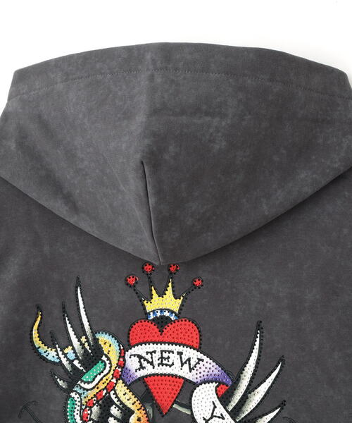 FR(13)NDS × Ed Hardy/フレンズ × エド・ハーディ/コラボジップ