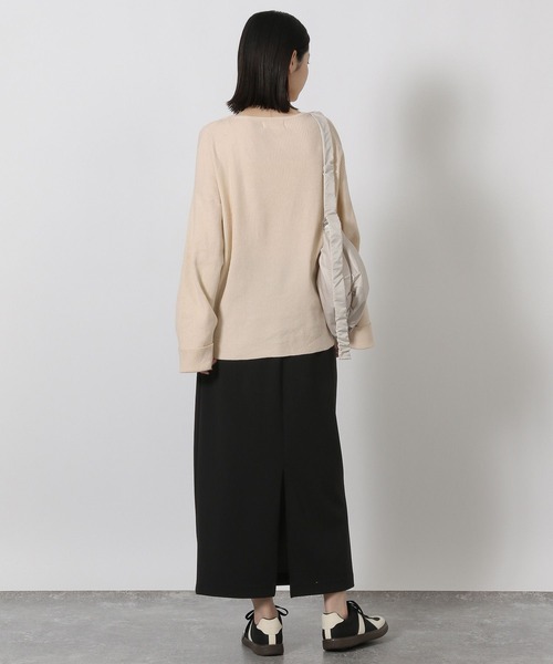 LAKOLE(ラコレ)の「レイヤードライクニットプルオーバー / 594727(ニット/セーター・レディース・ブラウン/アイボリー/ブラック・FREE)」の19枚目の写真