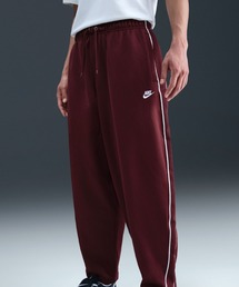 NIKE(iCL)̃iCL X|[cEFA Nu Y I[o[TCY jbg gbN pc / Nike Sportswear Club Men's Oversized Knit Track Pants HV1416-619 Dark Team Red(̑pc)