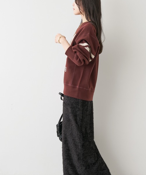 St.Johns 3rd club（セントジョンズサードクラブ）の「【St.Johns 3rd club】34 SJ3C ロゴニットプルオーバー（ニット/セーター・レディース・ブラウン・FREE）」の7枚目の写真