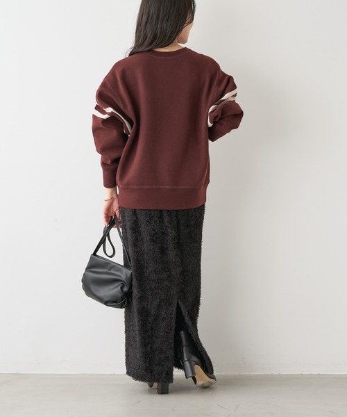 St.Johns 3rd club（セントジョンズサードクラブ）の「【St.Johns 3rd club】34 SJ3C ロゴニットプルオーバー（ニット/セーター・レディース・ブラウン・FREE）」の8枚目の写真