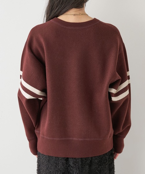 St.Johns 3rd club（セントジョンズサードクラブ）の「【St.Johns 3rd club】34 SJ3C ロゴニットプルオーバー（ニット/セーター・レディース・ブラウン・FREE）」の12枚目の写真