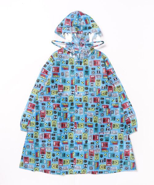 JR新幹線電車柄レインコート（レインコート/ポンチョ）｜Kids Foret