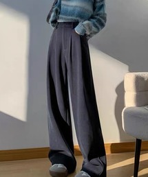コーデュロイ ストレートパンツ