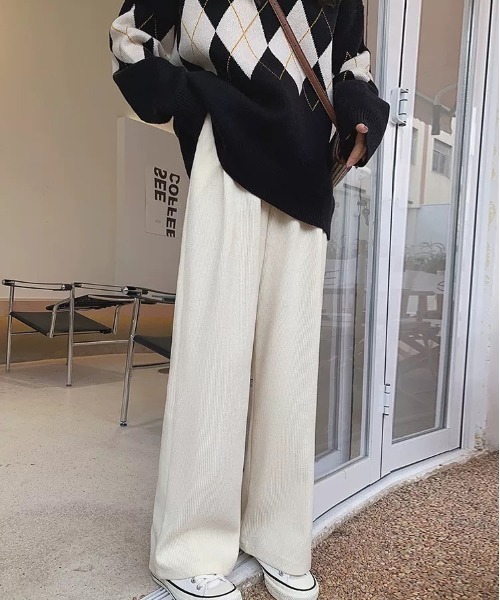 ampm(エーエムピーエム)の「コーデュロイ ストレートパンツ(その他パンツ・レディース・グレー/その他・M/L)」の19枚目の写真