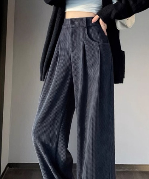 ampm(エーエムピーエム)の「コーデュロイ ストレートパンツ(その他パンツ・レディース・グレー/その他・M/L)」の7枚目の写真
