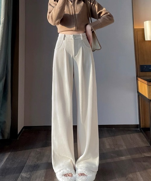 ampm(エーエムピーエム)の「コーデュロイ ストレートパンツ(その他パンツ・レディース・グレー/その他・M/L)」の12枚目の写真