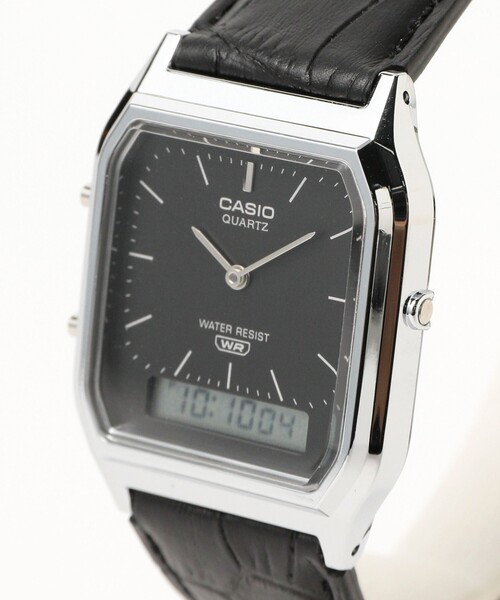 BEAMS BOY（ビームスボーイ）の「CASIO / AQ-230EL-1AJF（置時計・レディース・ブラック・ONE SIZE）」の2枚目の写真