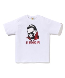 A BATHING APE半袖Tシャツ（白色）No.９ A BATHING APE - STUSSYエイプTシャツBAPEKIDS110cm白A BATHING APEの