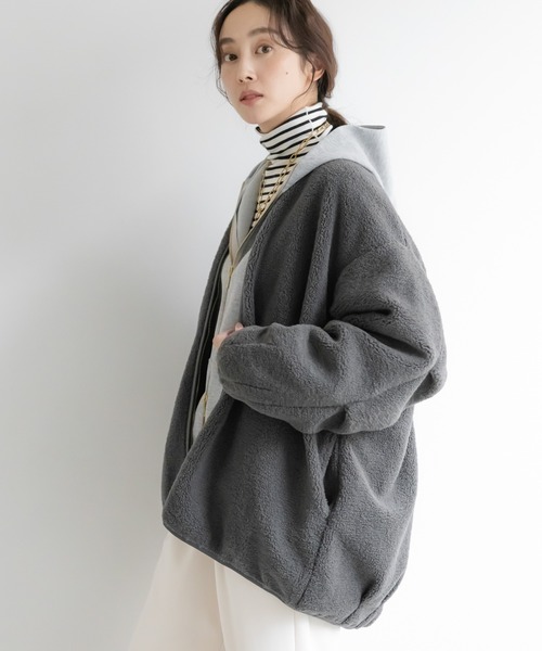 セール】ライトボアブルゾン/607994（ブルゾン）｜Elura（エルーラ）の