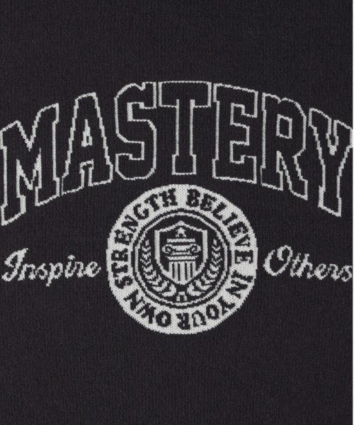 Right-on（ライトオン）の「【HONEYSUCKLE ROSE】スウェットライクロゴセーター (スウェットライク/ロゴ/通気性/デイリー/カジュアル/きれいめ / 親子でお揃い)（ニット/セーター・レディース・キナリ/ダークグレー/グレー・S/M/L）」の22枚目の写真