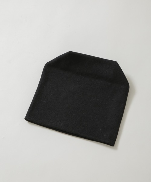 La Maison de Lyllis(メゾンドリリス)の「La Maison de Lyllis/BOXKNIT ビーニー(ニットキャップ/ビーニー・レディース・ベージュ/ブラック・FREE)」の6枚目の写真