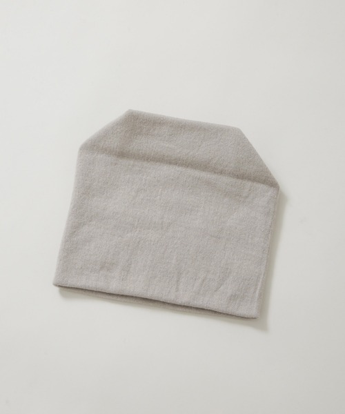 La Maison de Lyllis(メゾンドリリス)の「La Maison de Lyllis/BOXKNIT ビーニー(ニットキャップ/ビーニー・レディース・ベージュ/ブラック・FREE)」の5枚目の写真