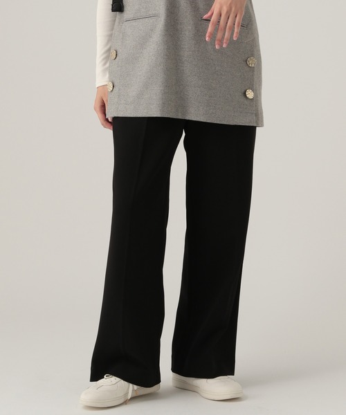 Elura（エルーラ）の「サマ見えあったかワイドパンツ＜低身長サイズあり＞/593424（その他パンツ・レディース・ブラック/ホワイト/キャメル/ブラウン・MEDIUM/LARGE/FREE(S)）」の5枚目の写真