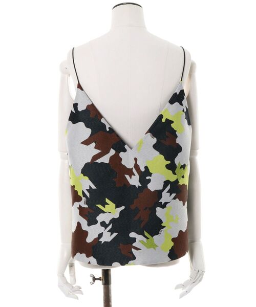 UN3D.(アンスリード)の「MIX CAMOUFLA CAMISOLE / ミックスカモフラキャミソール(キャミソール・レディース・ホワイト/ブラック・FREE)」の10枚目の写真