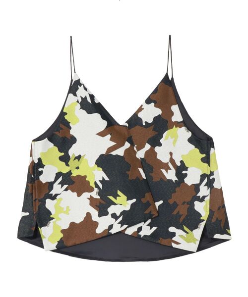 UN3D.(アンスリード)の「MIX CAMOUFLA CAMISOLE / ミックスカモフラキャミソール(キャミソール・レディース・ホワイト/ブラック・FREE)」の5枚目の写真