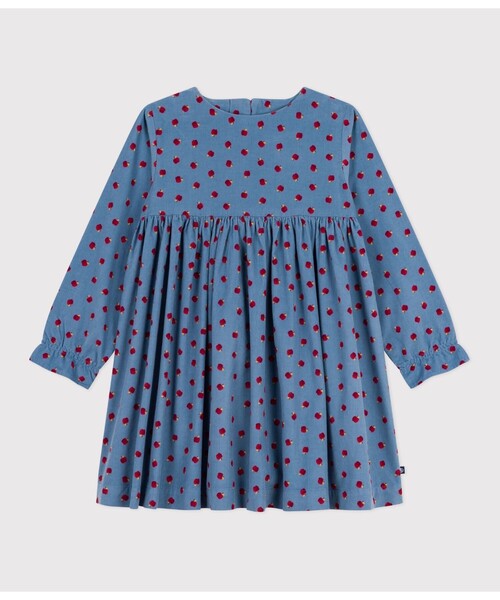 PETIT BATEAU(プチバトー)の「ワンピース(ワンピース・キッズ・ライトブルー・6YEAR/8YEAR/10YEAR/12YEAR)」の3枚目の写真