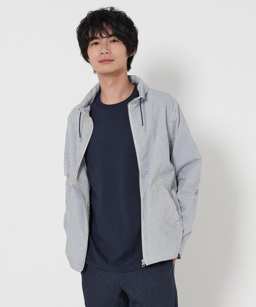 サッカー ショールカラー ブルゾン＜A DAY IN THE LIFE＞