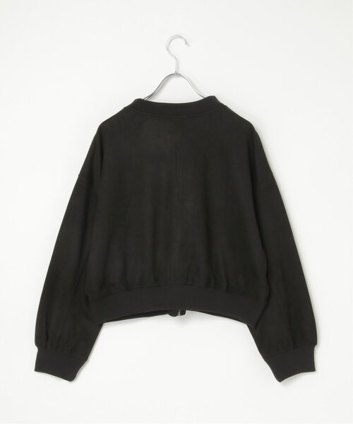 notch.（ノッチ）の「カットスエードMA-１（MA-1・レディース・モカ/ブラック/グレイッシュベージュ・M）」の5枚目の写真