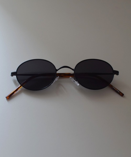 Marient(マリエント)の「Oval Color Lens Sunglasses(サングラス・レディース・ブラック/ブラウン・FREE)」の1枚目の写真
