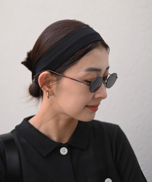 Marient(マリエント)の「Oval Color Lens Sunglasses(サングラス・レディース・ブラック/ブラウン・FREE)」の3枚目の写真
