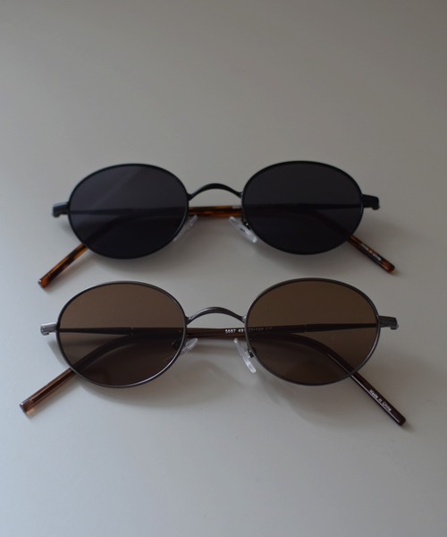 Marient(マリエント)の「Oval Color Lens Sunglasses(サングラス・レディース・ブラック/ブラウン・FREE)」の9枚目の写真