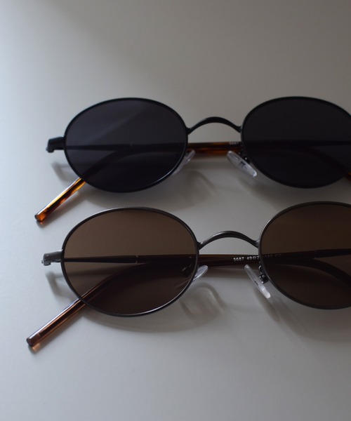 Marient(マリエント)の「Oval Color Lens Sunglasses(サングラス・レディース・ブラック/ブラウン・FREE)」の10枚目の写真
