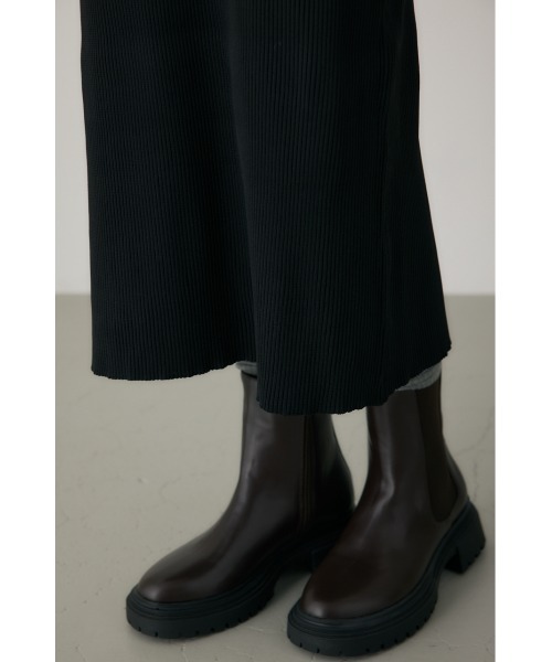 crie conforto(クリーコンフォルト)の「ポロリブニットワンピース ロングワンピース / 冬服(ワンピース・レディース・グレー/ブラック・FREE)」の22枚目の写真