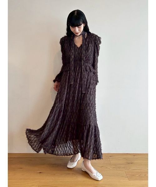 LILY BROWN(リリーブラウン)の「レースアップバレエシューズ(パンプス・レディース・ホワイト/アイボリー/ブラック・S/M/L)」の19枚目の写真