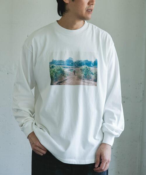 URBAN RESEARCH DOORS（アーバンリサーチドアーズ）の「Grow Organic フォトプリントロングスリーブTシャツ（Tシャツ/カットソー・メンズ・オフホワイト/ホワイト系その他・LARGE/MEDIUM）」の11枚目の写真