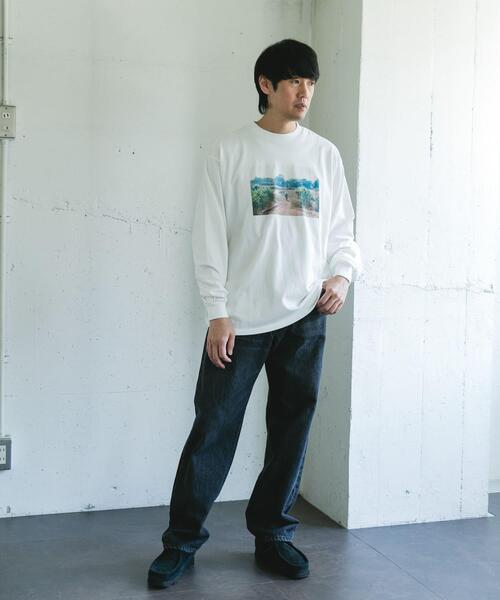 URBAN RESEARCH DOORS（アーバンリサーチドアーズ）の「Grow Organic フォトプリントロングスリーブTシャツ（Tシャツ/カットソー・メンズ・オフホワイト/ホワイト系その他・LARGE/MEDIUM）」の15枚目の写真
